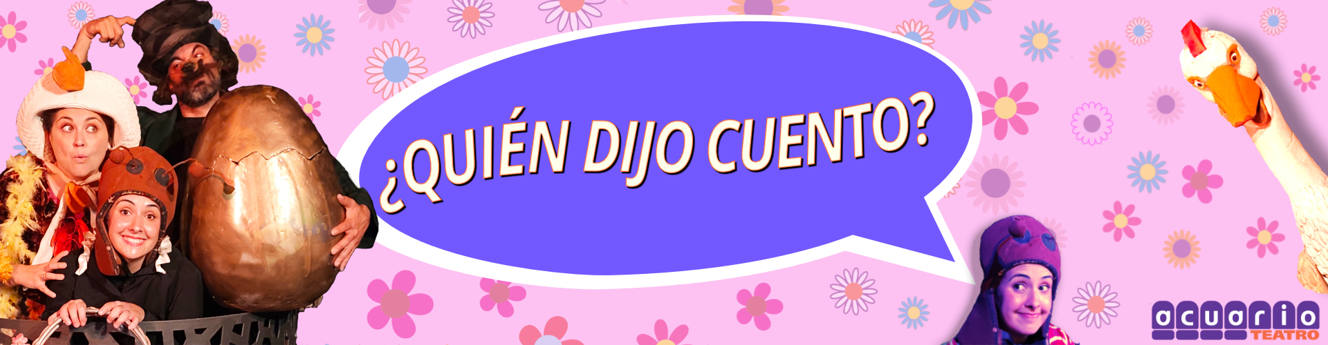 Baner Quien dijo cuento